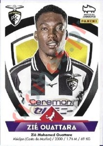 232 Zié Ouattara – Futebol 2022-2023 Panini