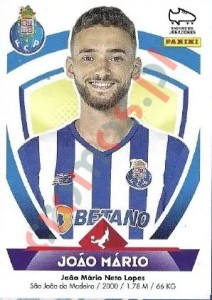 251 João Mário – Futebol 2022-2023 Panini
