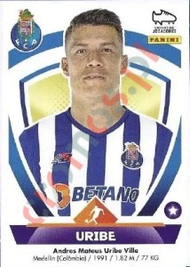 258 Mateus Uribe – Futebol 2022-2023 Panini