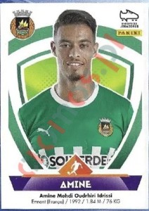 278 Amine Oudrhiri – Futebol 2022-2023 Panini