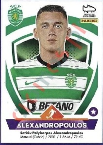 315 Sotiris Alexandropoulos – Futebol 2022-2023 Panini
