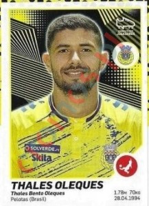 21 Thales Oleques – Futebol 2021-2022 Panini