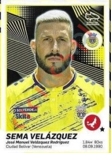 24 Sema Velázquez – Futebol 2021-2022 Panini