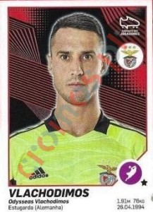 55 Odisseas Vlachodimos – Futebol 2021-2022 Panini