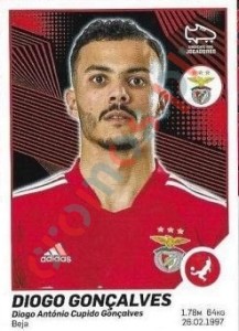57 Diogo Gonçalves – Futebol 2021-2022 Panini