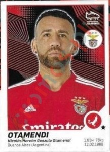 59 Nicolas Otamendi – Futebol 2021-2022 Panini
