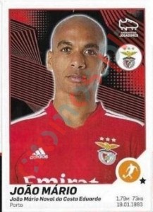 65 João Mário – Futebol 2021-2022 Panini