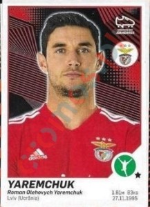 71 Roman Yaremchuk – Futebol 2021-2022 Panini