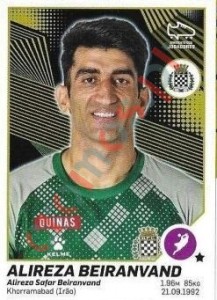 74 Alireza Beiranvand – Futebol 2021-2022 Panini