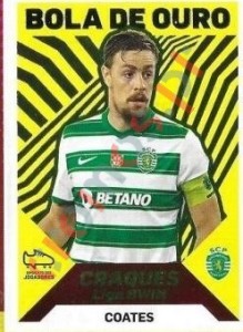 368 Coates (Sporting) – Futebol 2021-2022 Panini