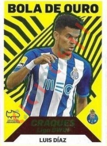 370 Luis Díaz (Porto) – Futebol 2021-2022 Panini