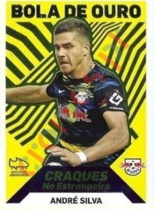377 André Silva (RB Leipzig) – Futebol 2021-2022 Panini