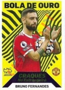 378 Bruno Fernandes (Manchester United) – Futebol 2021-2022 Panini