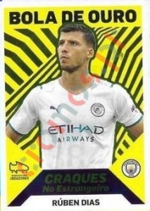 384 Rúben Dias (Manchester City) – Futebol 2021-2022 Panini