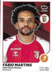103 Fábio Martins – Futebol 2021-2022 Panini