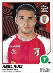 108 Abel Ruiz – Futebol 2021-2022 Panini