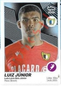 127 Luiz Júnior – Futebol 2021-2022 Panini