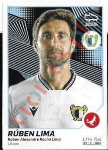 134 Rúben Lima – Futebol 2021-2022 Panini