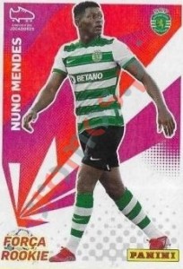 365 Nuno Mendes (Sporting) – Futebol 2021-2022 Panini