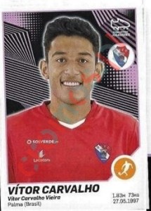 154 Vítor Carvalho – Futebol 2021-2022 Panini