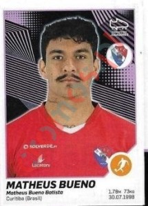 156 Matheus Bueno – Futebol 2021-2022 Panini