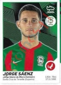 167 Jorge Sáenz – Futebol 2021-2022 Panini