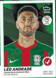 168 Léo Andrade – Futebol 2021-2022 Panini