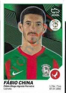170 Fábio China – Futebol 2021-2022 Panini