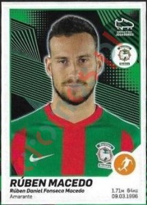 176 Rúben Macedo – Futebol 2021-2022 Panini