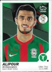 179 Alipour – Futebol 2021-2022 Panini