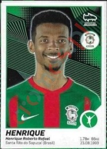 180 Henrique – Futebol 2021-2022 Panini