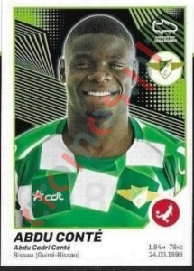 188 Abdu Conté – Futebol 2021-2022 Panini