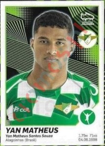 197 Yan Matheus – Futebol 2021-2022 Panini