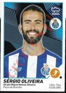 243 Sérgio Oliveira – Futebol 2021-2022 Panini