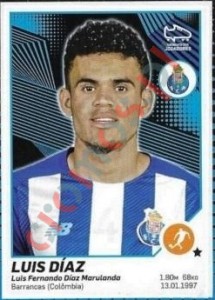 249 Luis Díaz – Futebol 2021-2022 Panini