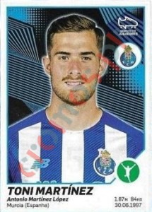 252 Toni Martínez – Futebol 2021-2022 Panini