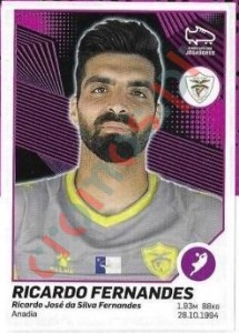 254 Ricardo Fernandes – Futebol 2021-2022 Panini