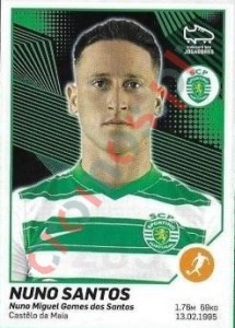 285 Nuno Santos – Futebol 2021-2022 Panini