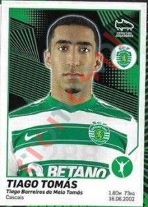 288 Tiago Tomás – Futebol 2021-2022 Panini