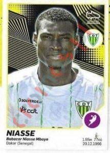 289 Niasse – Futebol 2021-2022 Panini