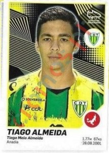291 Tiago Almeida – Futebol 2021-2022 Panini