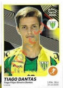 300 Tiago Dantas – Futebol 2021-2022 Panini