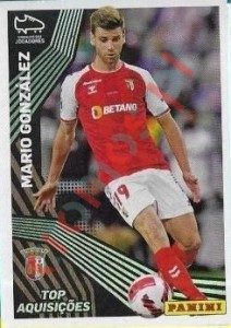 350 Mario González (Braga) – Futebol 2021-2022 Panini