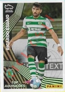 355 Ricardo Esgaio (Sporting) – Futebol 2021-2022 Panini