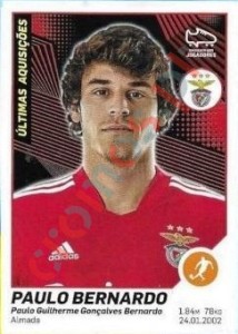 390 Paulo Bernardo (Benfica) – Futebol 2021-2022 Panini