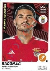 391 Radonjic (Benfica) – Futebol 2021-2022 Panini