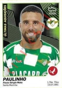 406 Paulinho (Moreirense) – Futebol 2021-2022 Panini