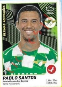 407 Pablo Santos (Moreirense) – Futebol 2021-2022 Panini