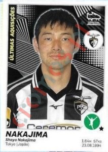409 Nakajima (Portimonense) – Futebol 2021-2022 Panini