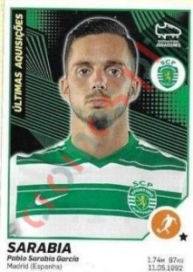 414 Sarabia (Sporting) – Futebol 2021-2022 Panini